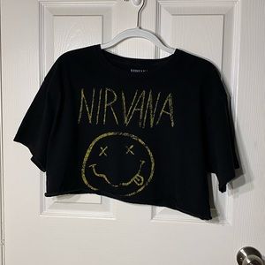 Nirvana Cropped T